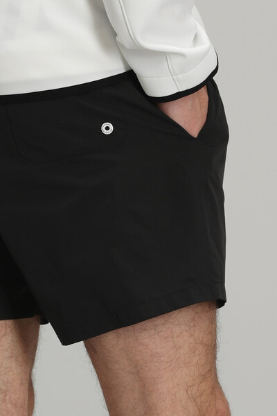 Aldor Men's Swim Shorts Black - Thumbnail