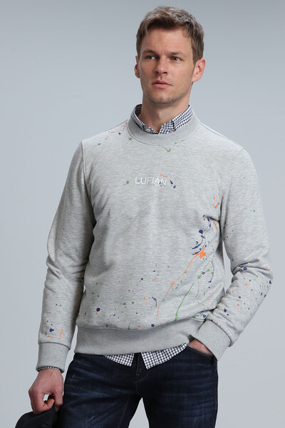 Alexander Men's Sweatshirt Gray - Thumbnail