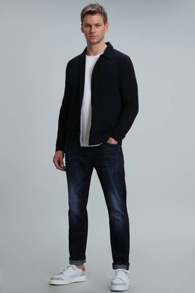 Alter Men's Sweater Navy Blue - Thumbnail