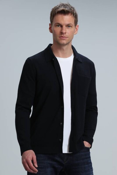 Alter Men's Sweater Navy Blue - Thumbnail