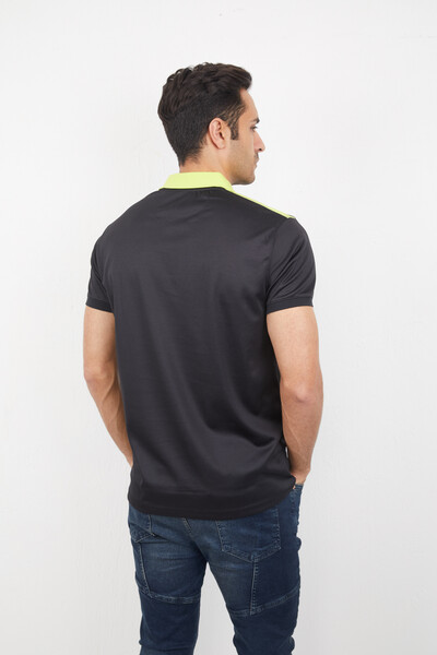 Bandon Polo Men's T-Shirt Black - 4