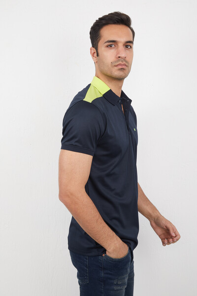 Bandon Polo Men's T-Shirt Navy Blue - 2