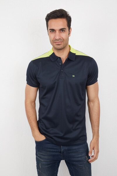 Bandon Polo Men's T-Shirt Navy Blue - 1