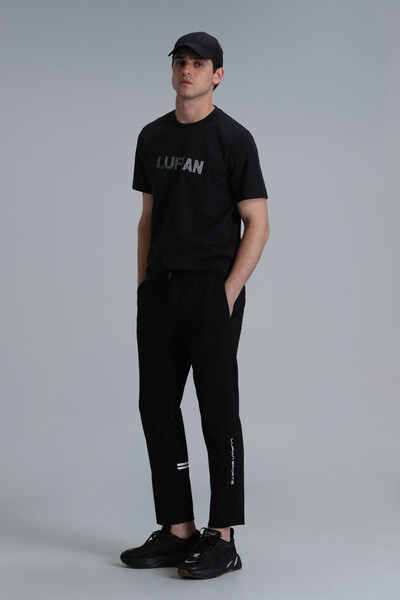 Benjamin's Modern Graphic T-Shirt Black - 4