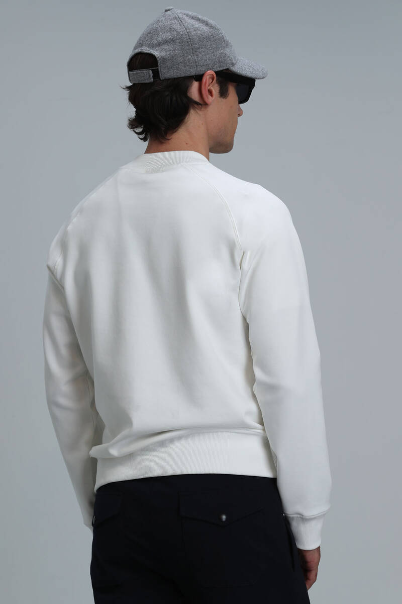 Bert Men's Sweatshirt Off White