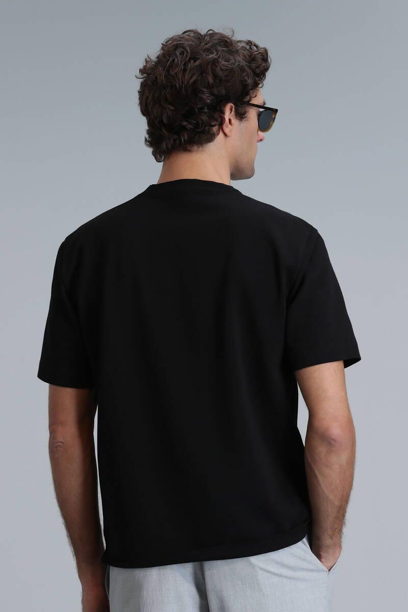 Bıanca Modern Graphic T-Shirt Black - 6