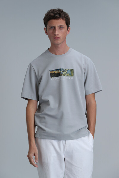 Bıanca Modern Graphic T- Shirt Mint Green - 1