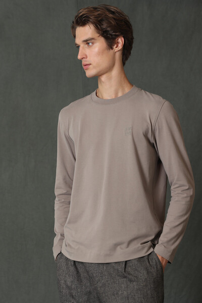 Blend Men's Long Sleeve T-Shirt Soil - Thumbnail