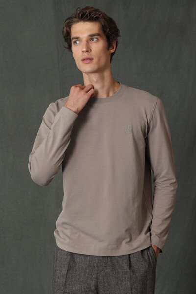 Blend Men's Long Sleeve T-Shirt Soil - Thumbnail