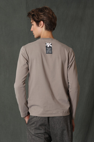 Blend Men's Long Sleeve T-Shirt Soil - Thumbnail