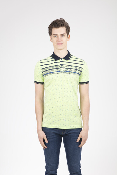 Brent Polo Men's T-Shirt Green - 1