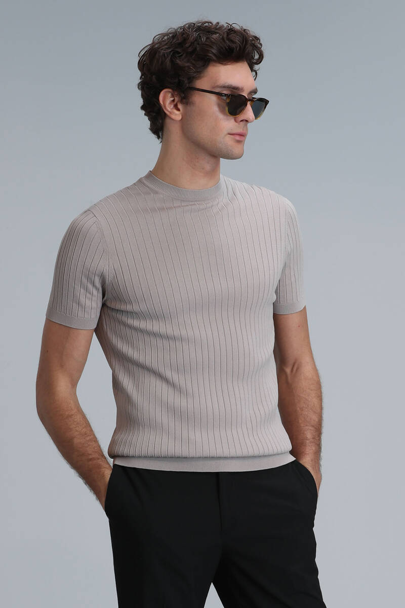 Class Men's Sweater Beige