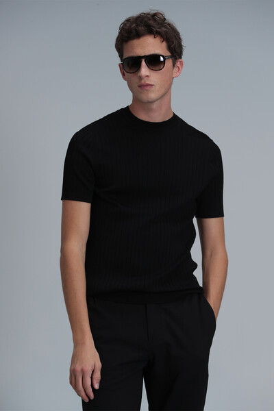 LUFIAN - Class Men's Sweater Black