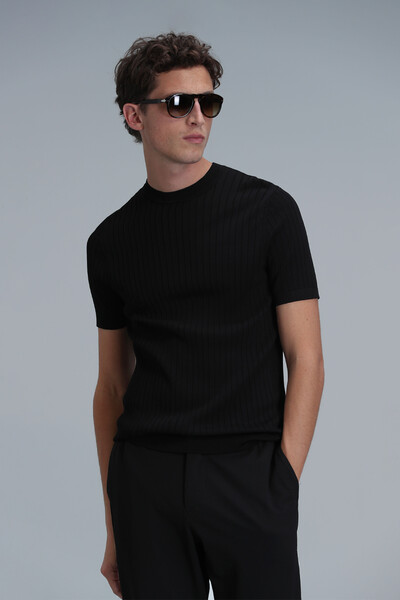 Class Men's Sweater Black - Thumbnail