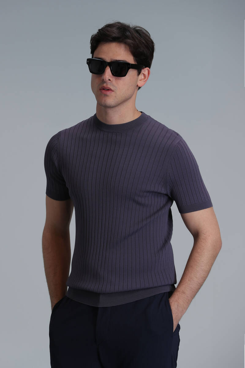 Class Men's Sweater Plum