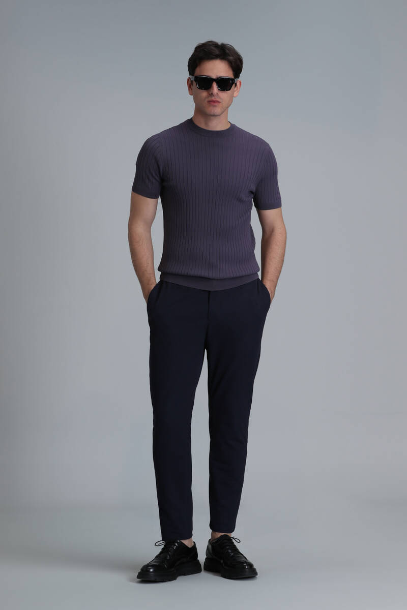 Class Men's Sweater Plum