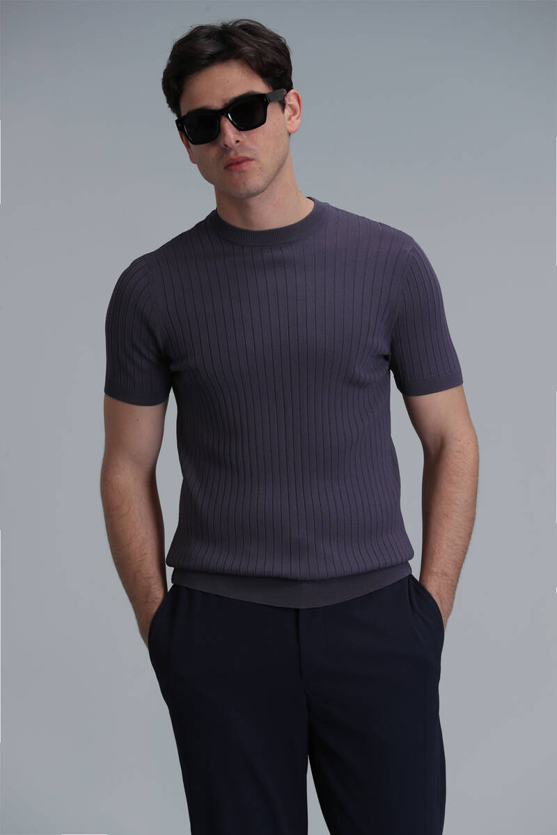 Class Men's Sweater Plum