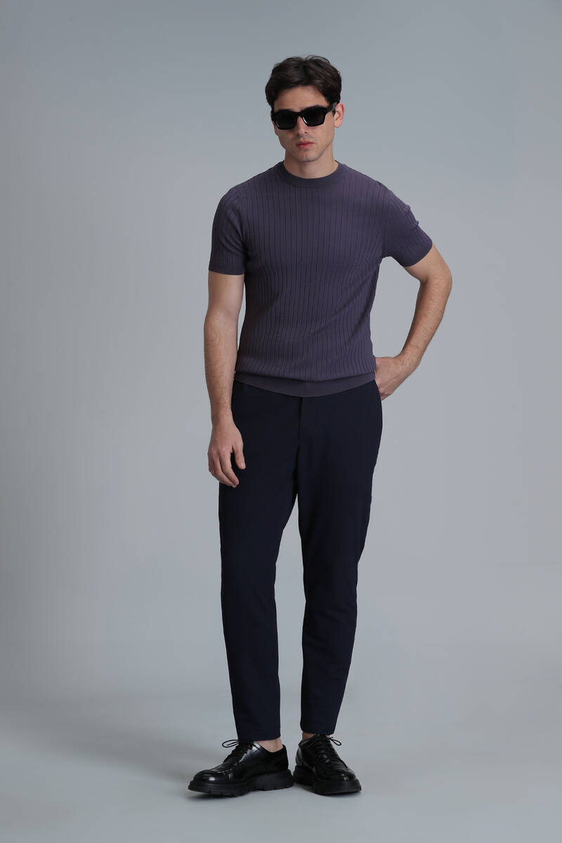 Class Men's Sweater Plum