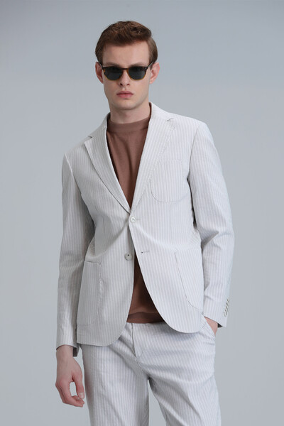 Cosby Spor Erkek Blazer Ceket Slim Fit - Thumbnail