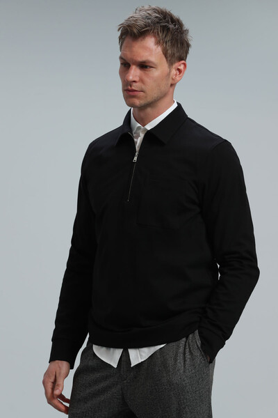 Dani Men's Sweatshirt Black - Thumbnail