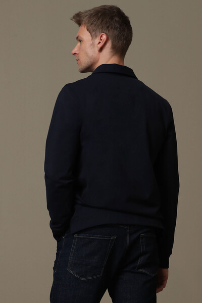 Dani Men's Sweatshirt Navy Blue - Thumbnail