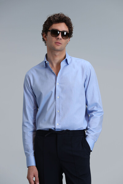 LUFIAN - Daniel Men's Basic Shirt Regular Fit