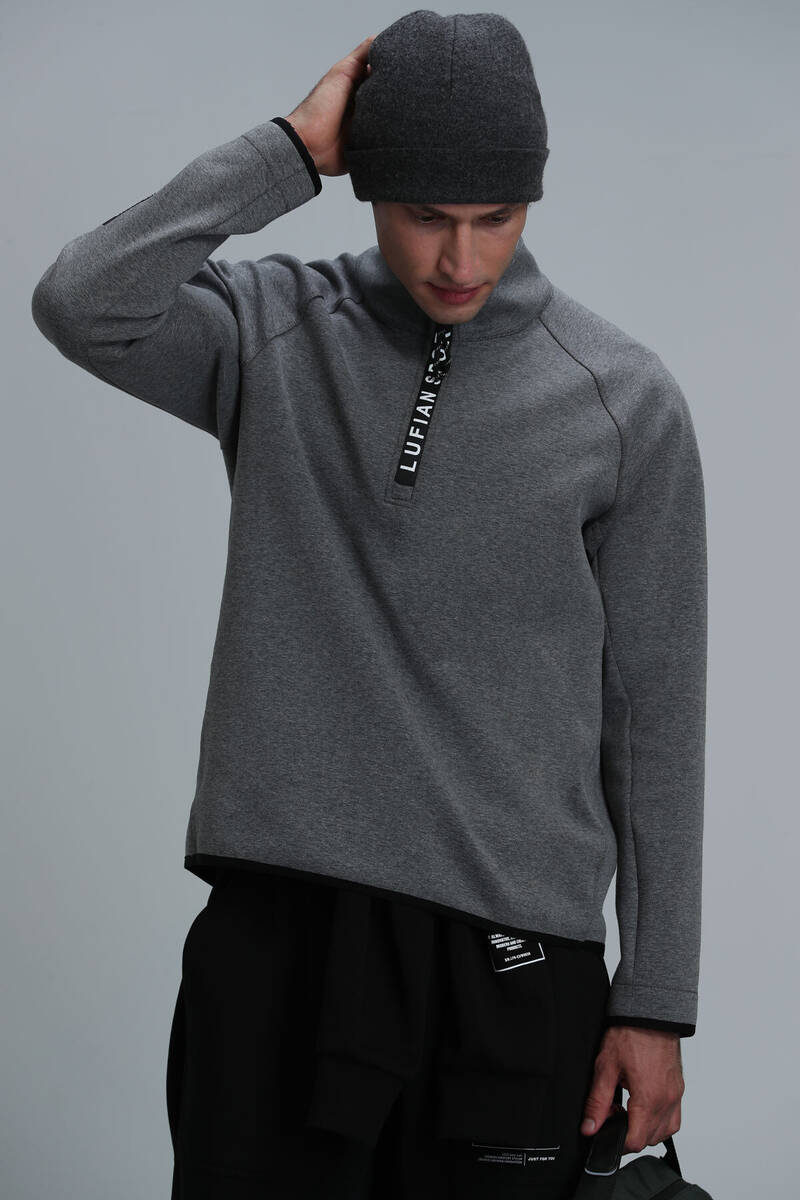 Davın Men's Sweatshirt Gray