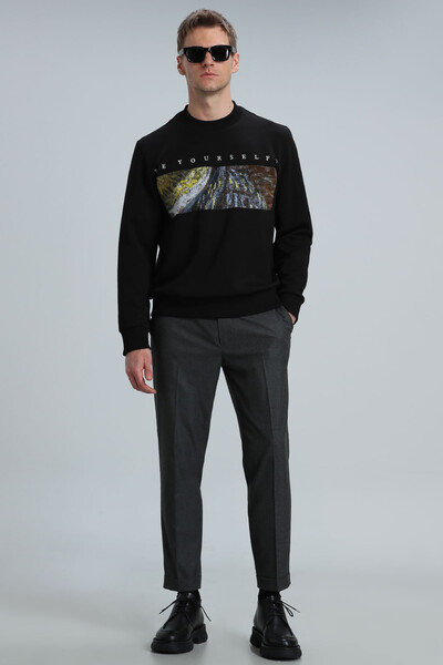 LUFIAN - Dean Men's Sweatshirt Black (1)