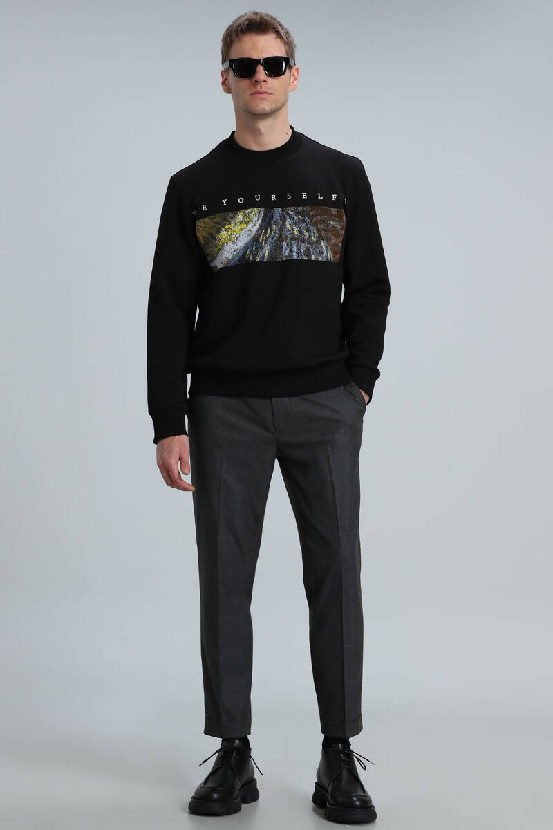 Dean Men's Sweatshirt Black