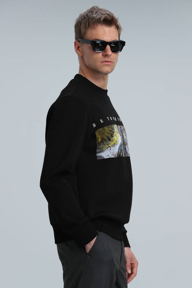 Dean Men's Sweatshirt Black