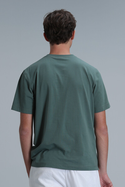 Exotic Modern Graphic T-Shirt Duck Green - 6