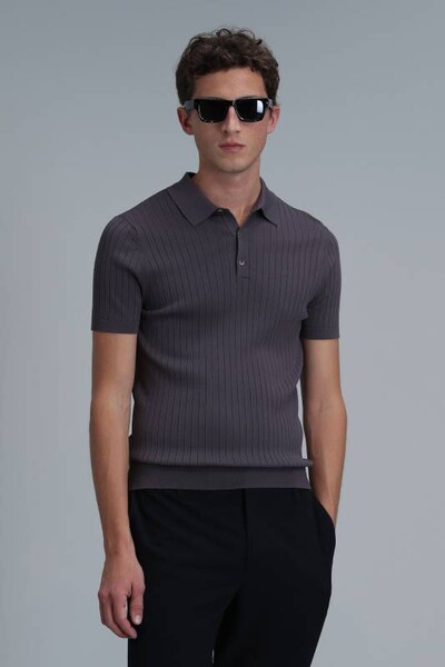 Eze Men's Sweater Plum - Thumbnail