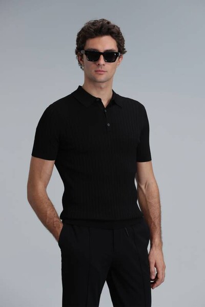 LUFIAN - Eze Men's Sweater Black