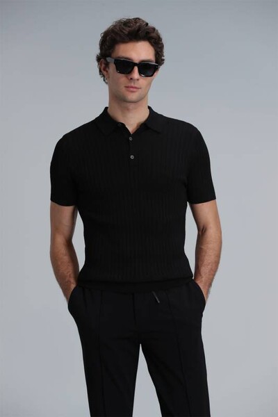 Eze Men's Sweater Black - Thumbnail