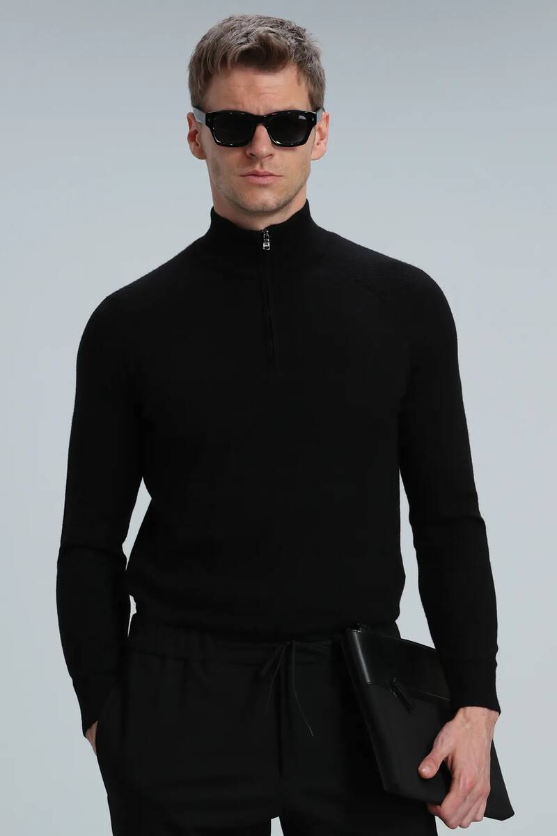 Face Men's Sweater Black