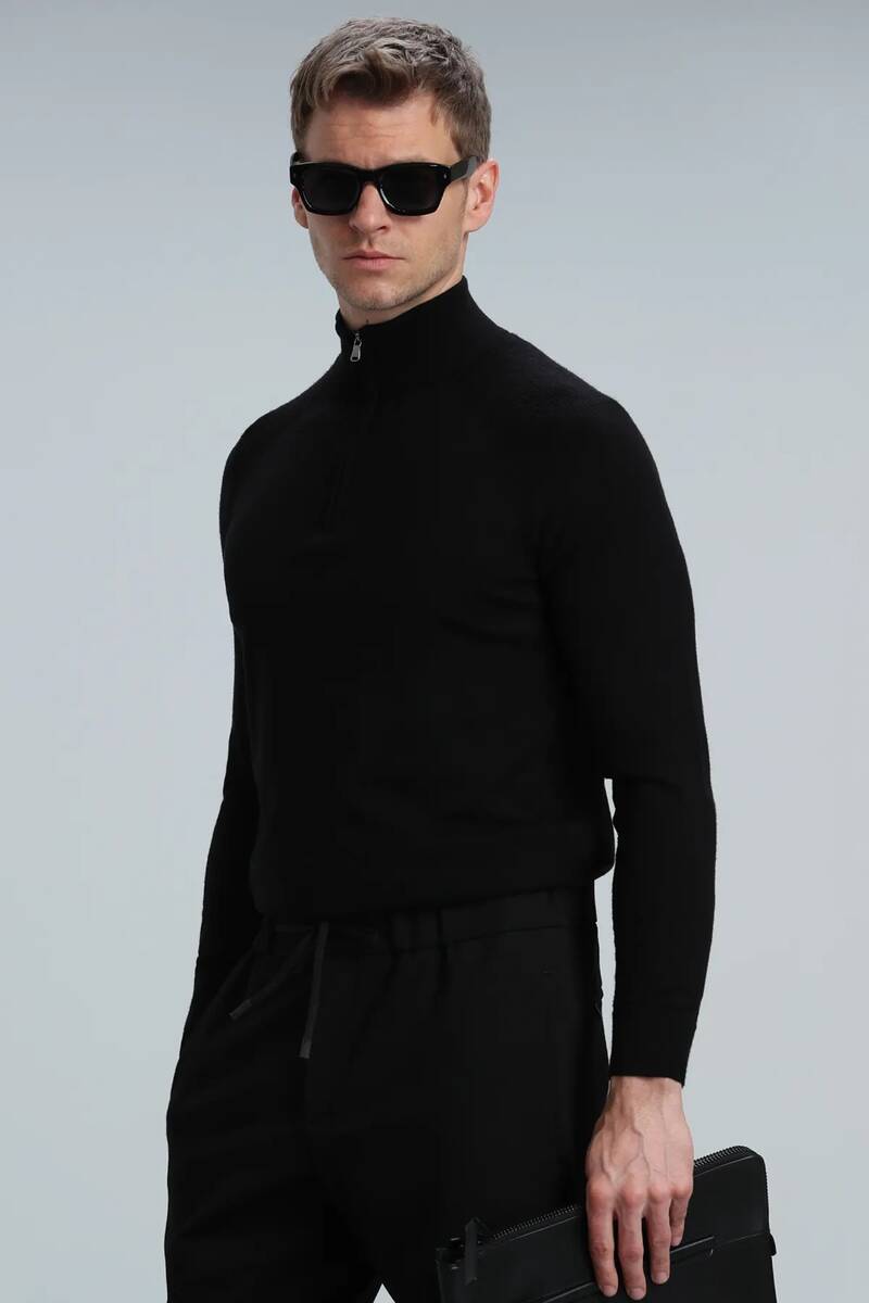 Face Men's Sweater Black