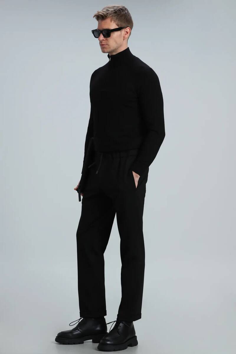 Face Men's Sweater Black