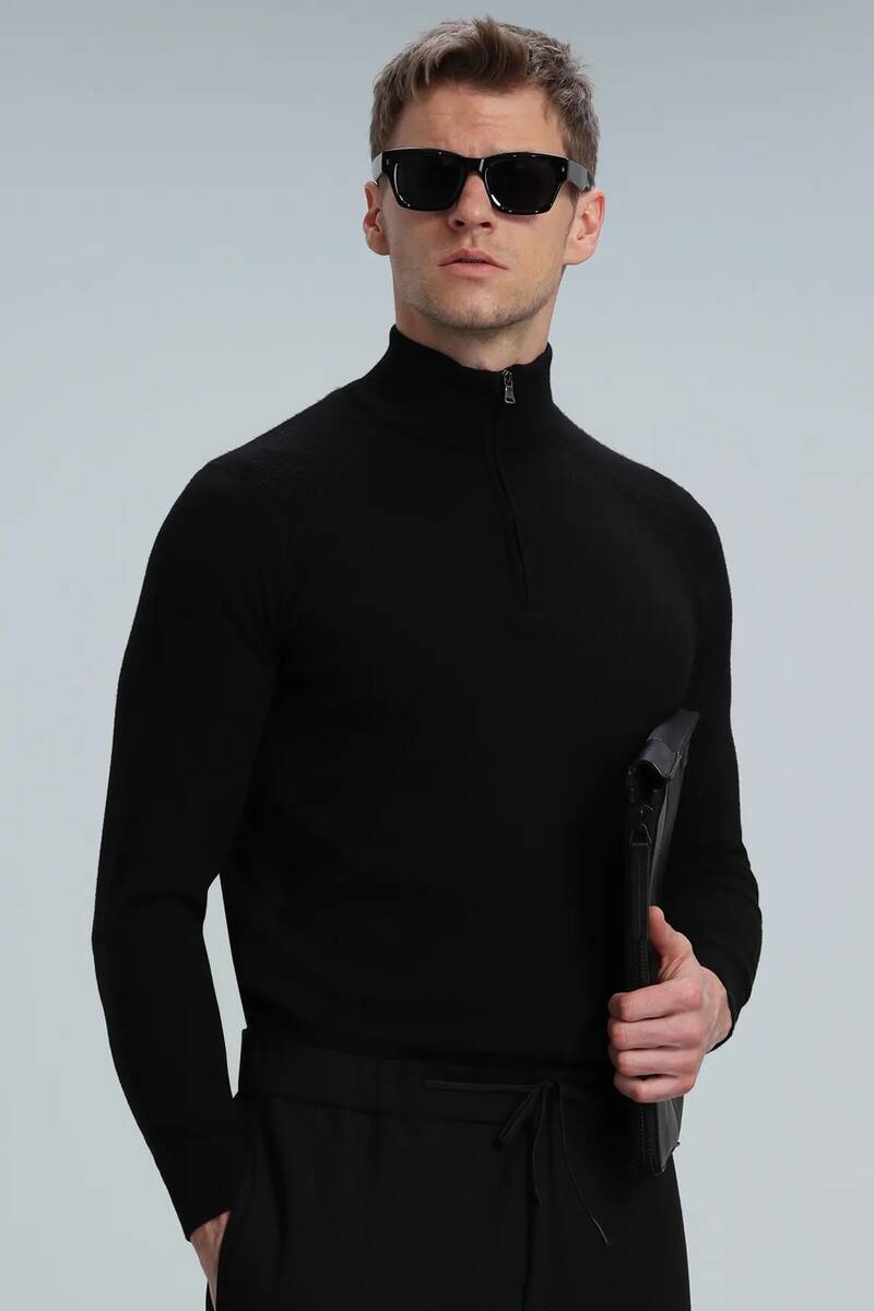 Face Men's Sweater Black