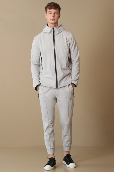 LUFIAN - Fast Men's Sweatpants Stone