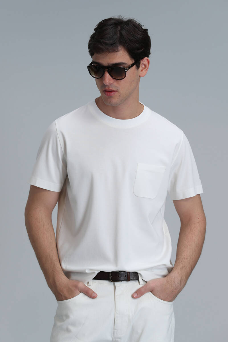 Felix Modern Graphic T-Shirt Off White - 5