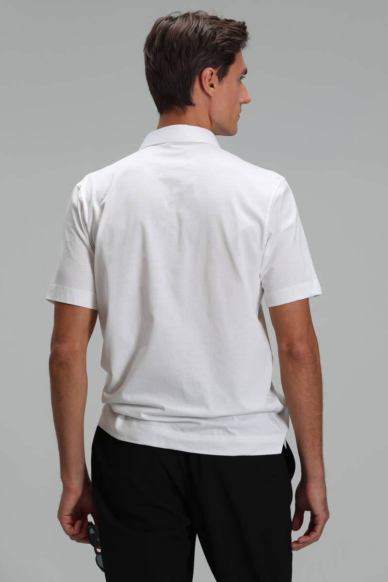 Hope Smart Men's Polo T-Shirt Off White