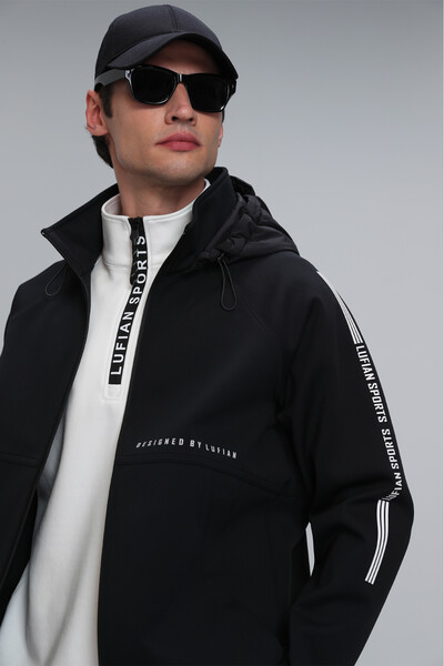 LUFIAN - Ice Tracksuit Top Black