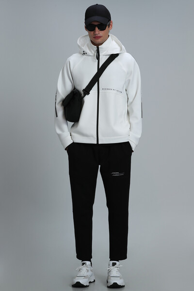 LUFIAN - Ice Tracksuit Top Off White (1)