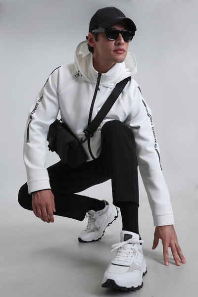 Ice Tracksuit Top Off White - Thumbnail