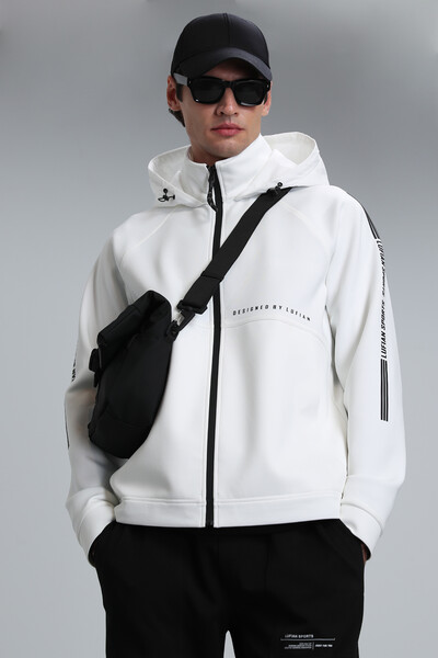 Ice Tracksuit Top Off White - Thumbnail