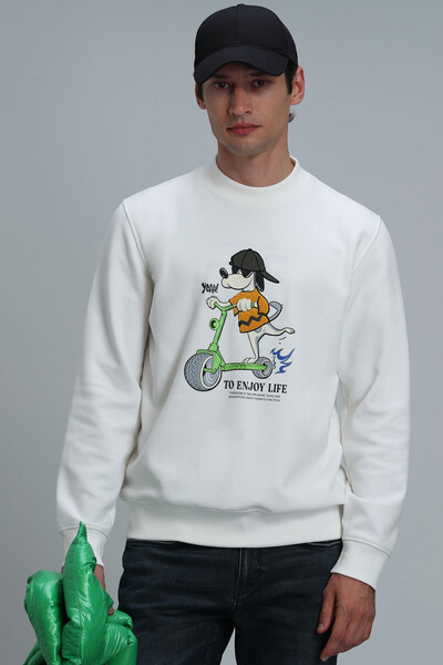 Igor Men's Sweatshirt Off White - Thumbnail