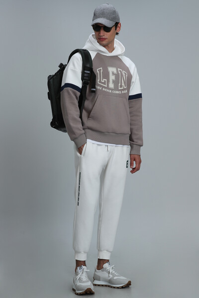 LUFIAN - Jeremy Men's Sweatpants Off-White