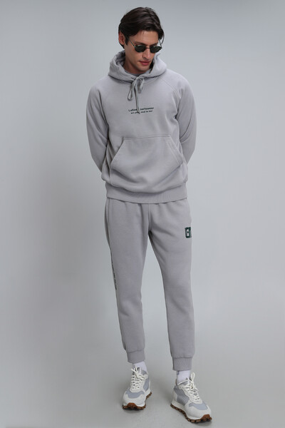 Jeremy Men's Sweatpants Light Gray - Thumbnail