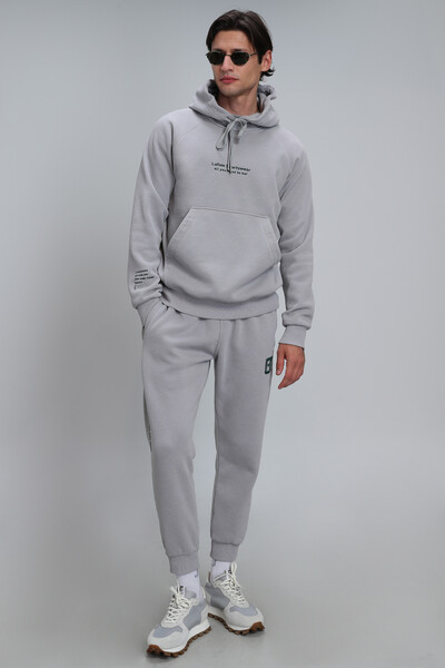 Jeremy Men's Sweatpants Light Gray - Thumbnail