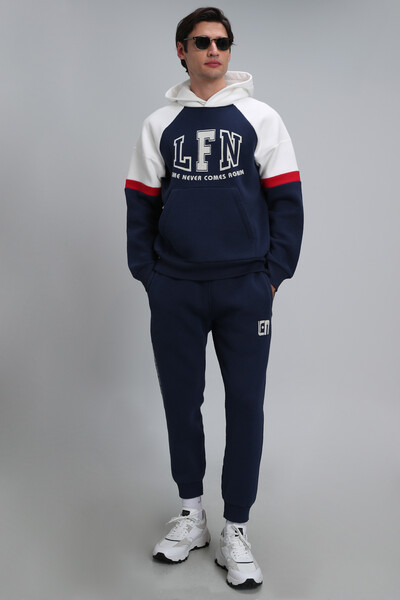 LUFIAN - Jeremy Men's Sweatpants Navy Blue